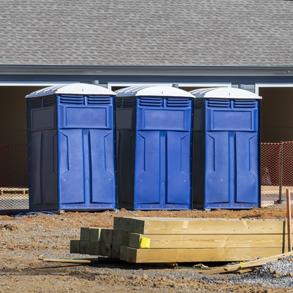 are there any options for portable shower rentals along with the porta potties in Martindale